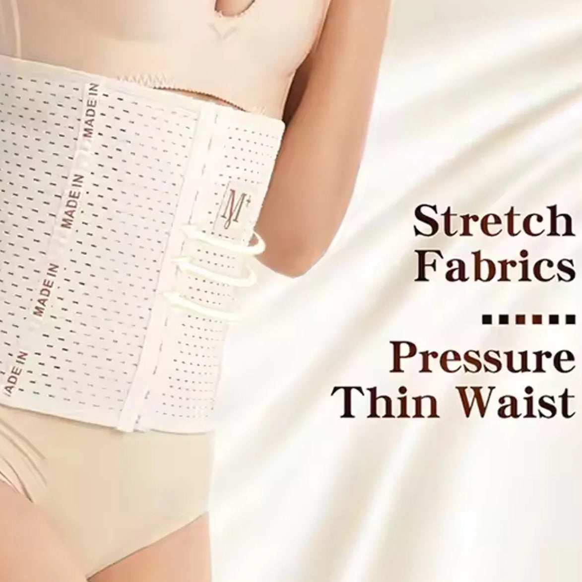 Invisible Waist Trainer Belt – Tummy Control & Body Shaper