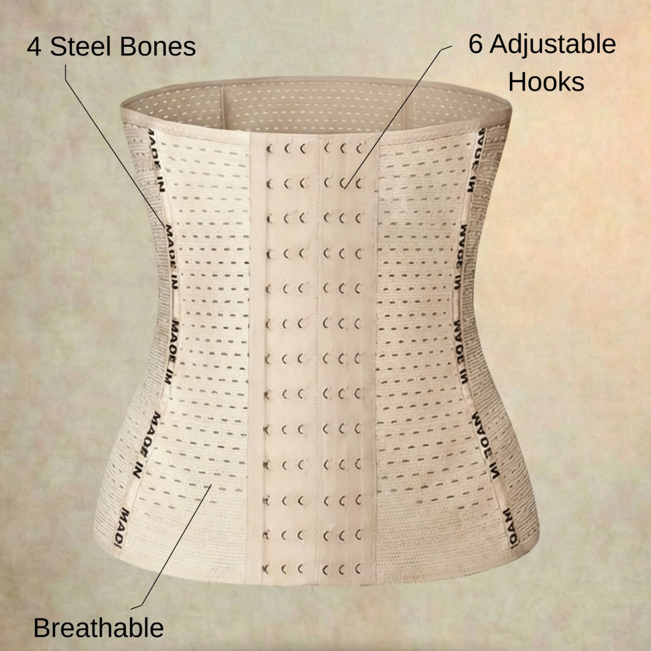 Invisible Waist Trainer Belt – Tummy Control & Body Shaper