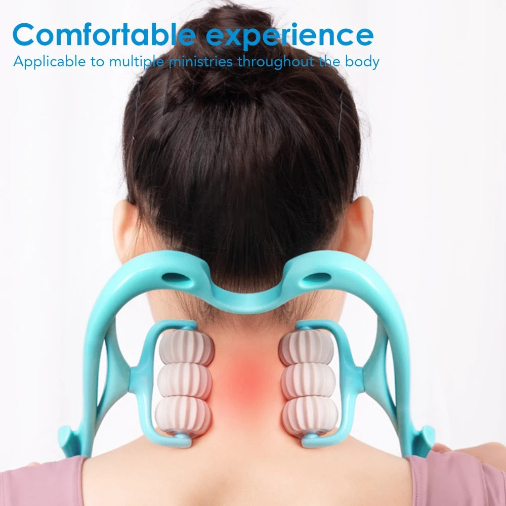 6-Wheel Deep Tissue Massager