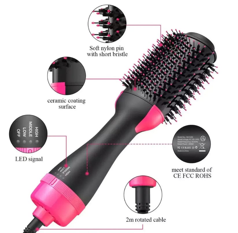 One Step Hair Brush Dryer And Styler
