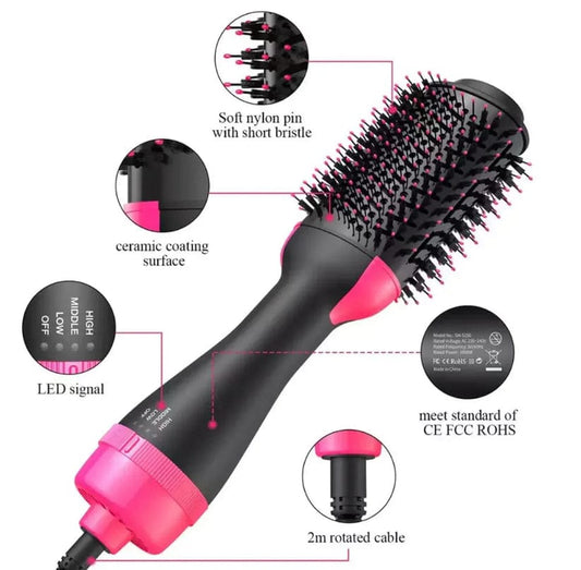 One Step Hair Brush Dryer And Styler