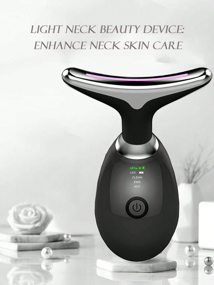 EMS RED LIGHT THERAPY FACE NECK LIFT WRINKLE REMOVER TIGHTEN MASSAGER