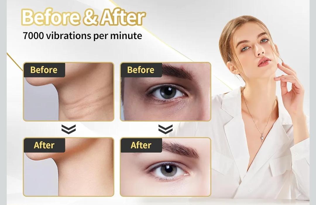 EMS RED LIGHT THERAPY FACE NECK LIFT WRINKLE REMOVER TIGHTEN MASSAGER