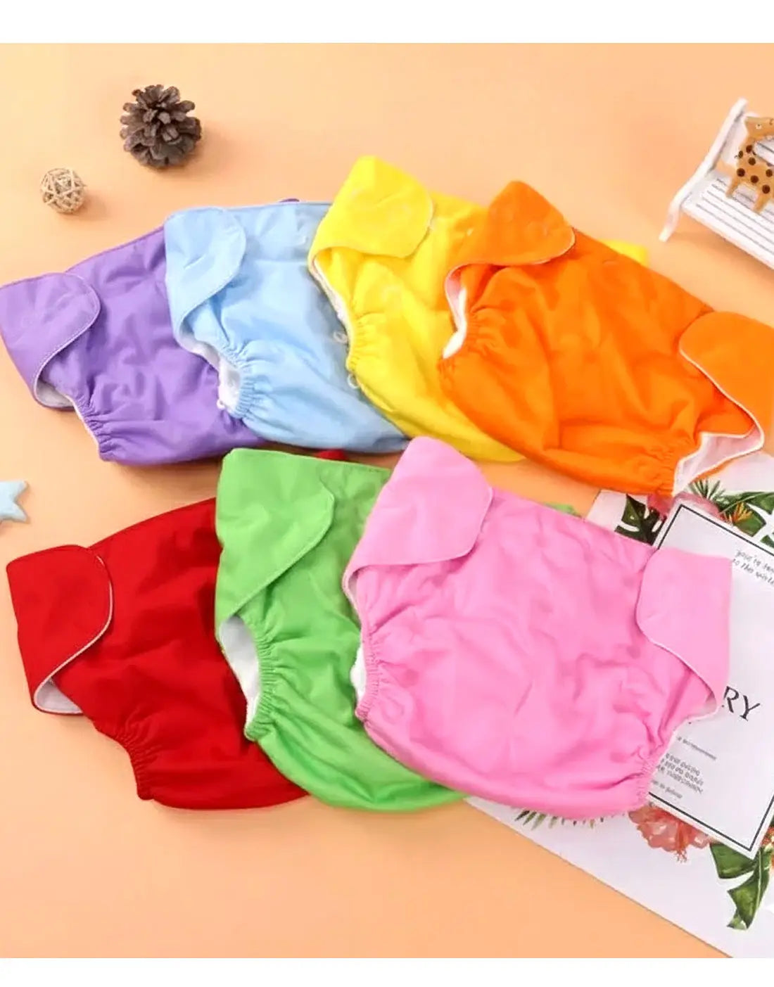 Reusable Baby Diapers - Washable Nappies & Training Pants
