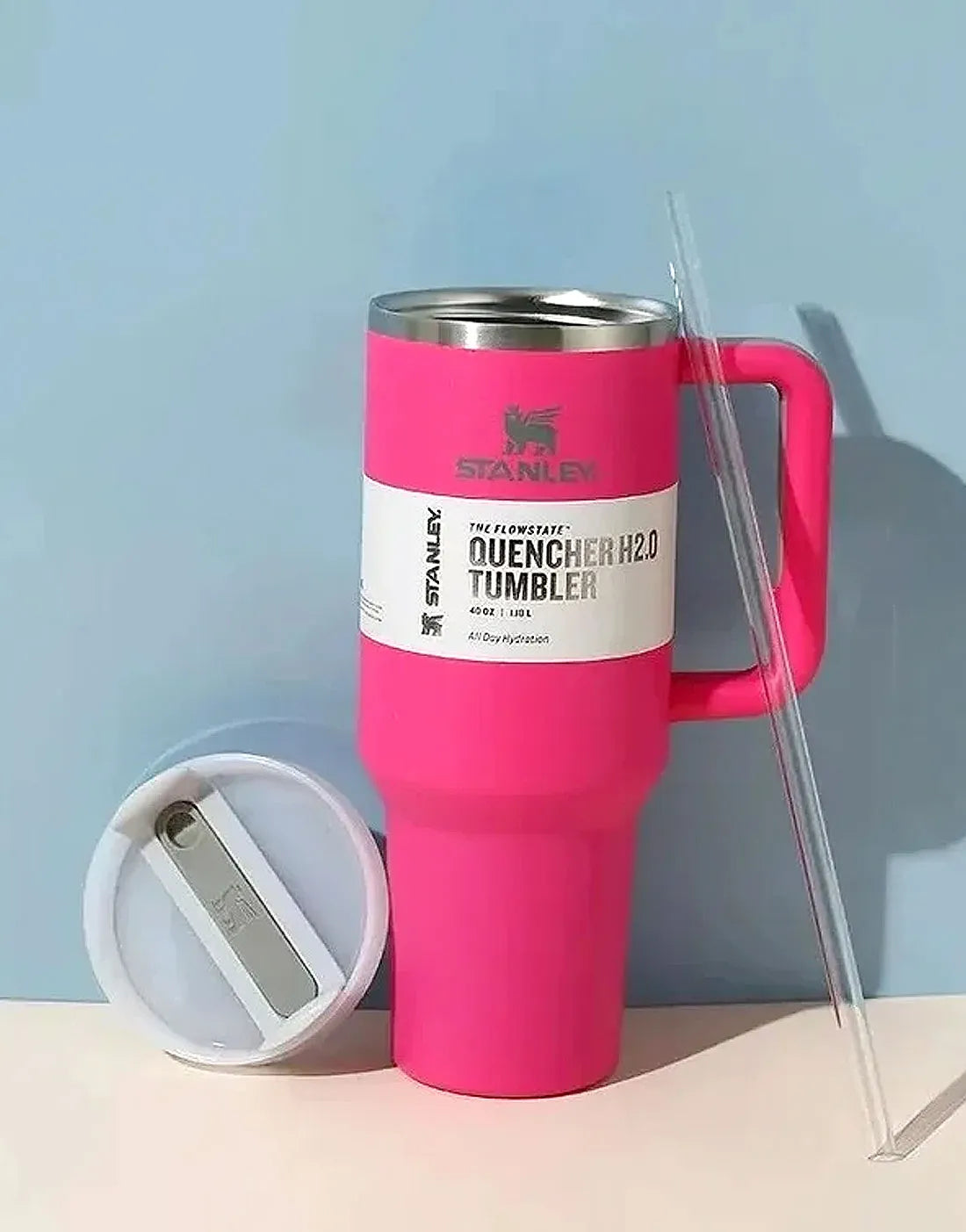Trendy Quencher H2.0 Tumbler 40 OZ – Solid Vacuum Insulated Travel Flask