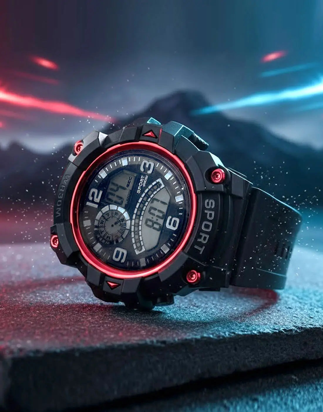 Digital Sports Watch WR30M for Kids - Perfect for EID Gift