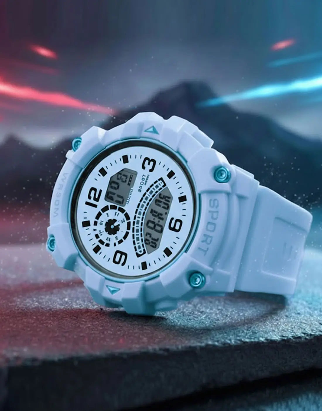 Digital Sports Watch WR30M for Kids - Perfect for EID Gift