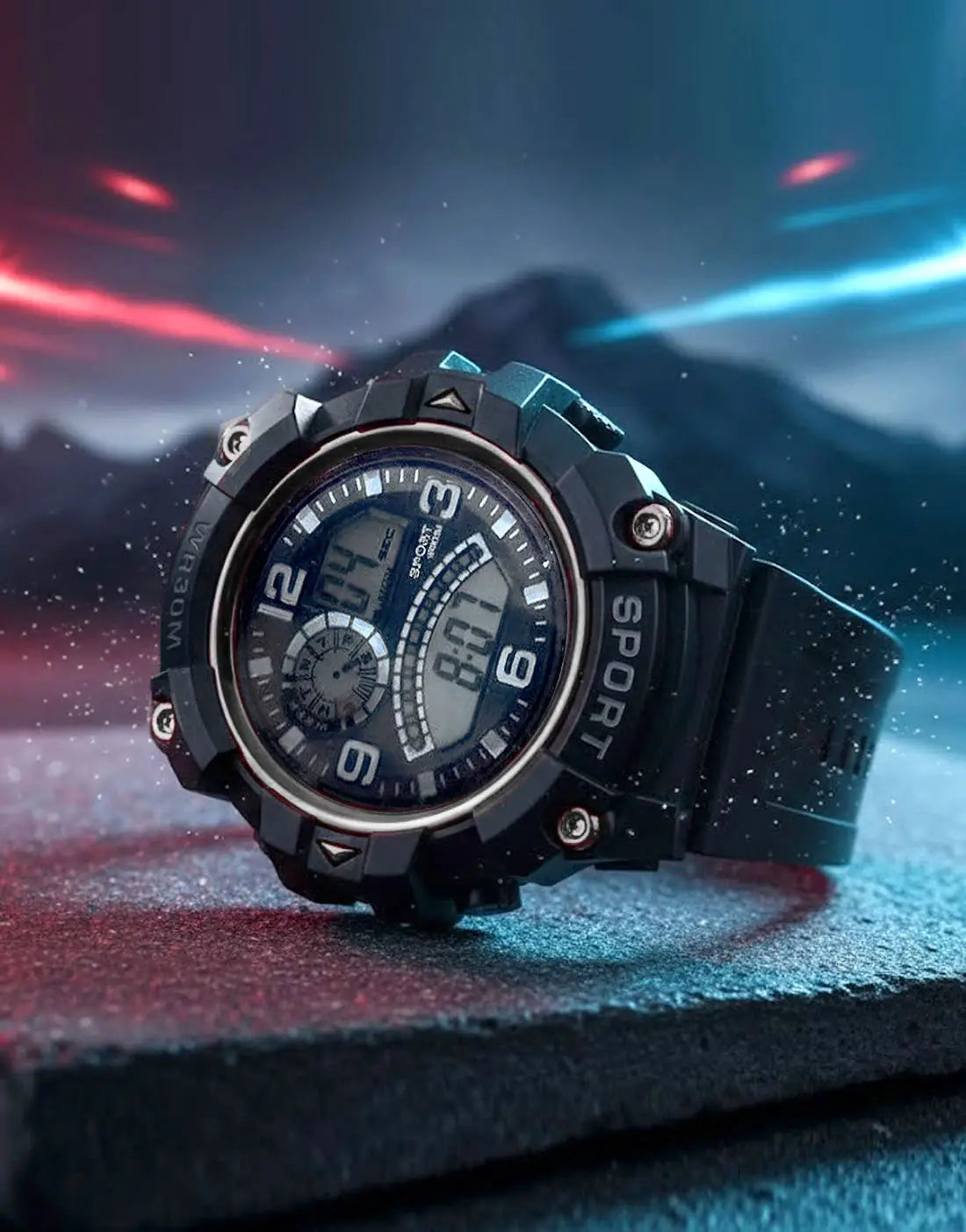 Digital Sports Watch WR30M for Kids - Perfect for EID Gift