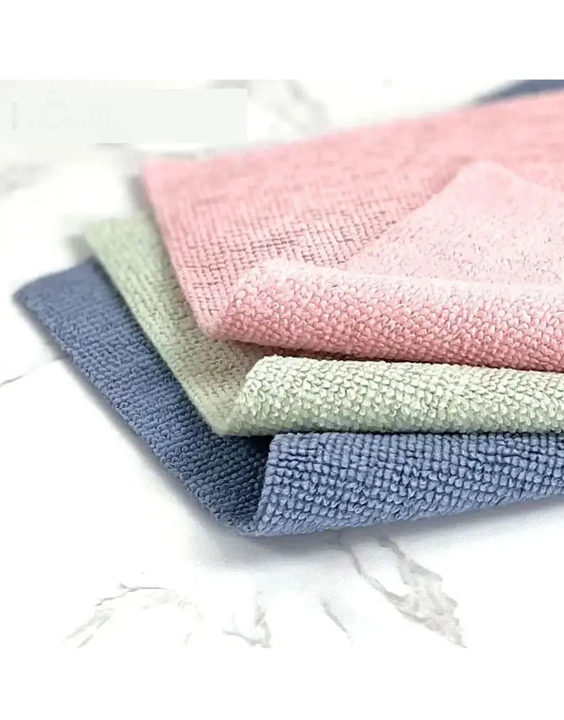 Pack of 20 Microfiber Clothes | Microfiber Cleaning Wipes for Kitchen & Households