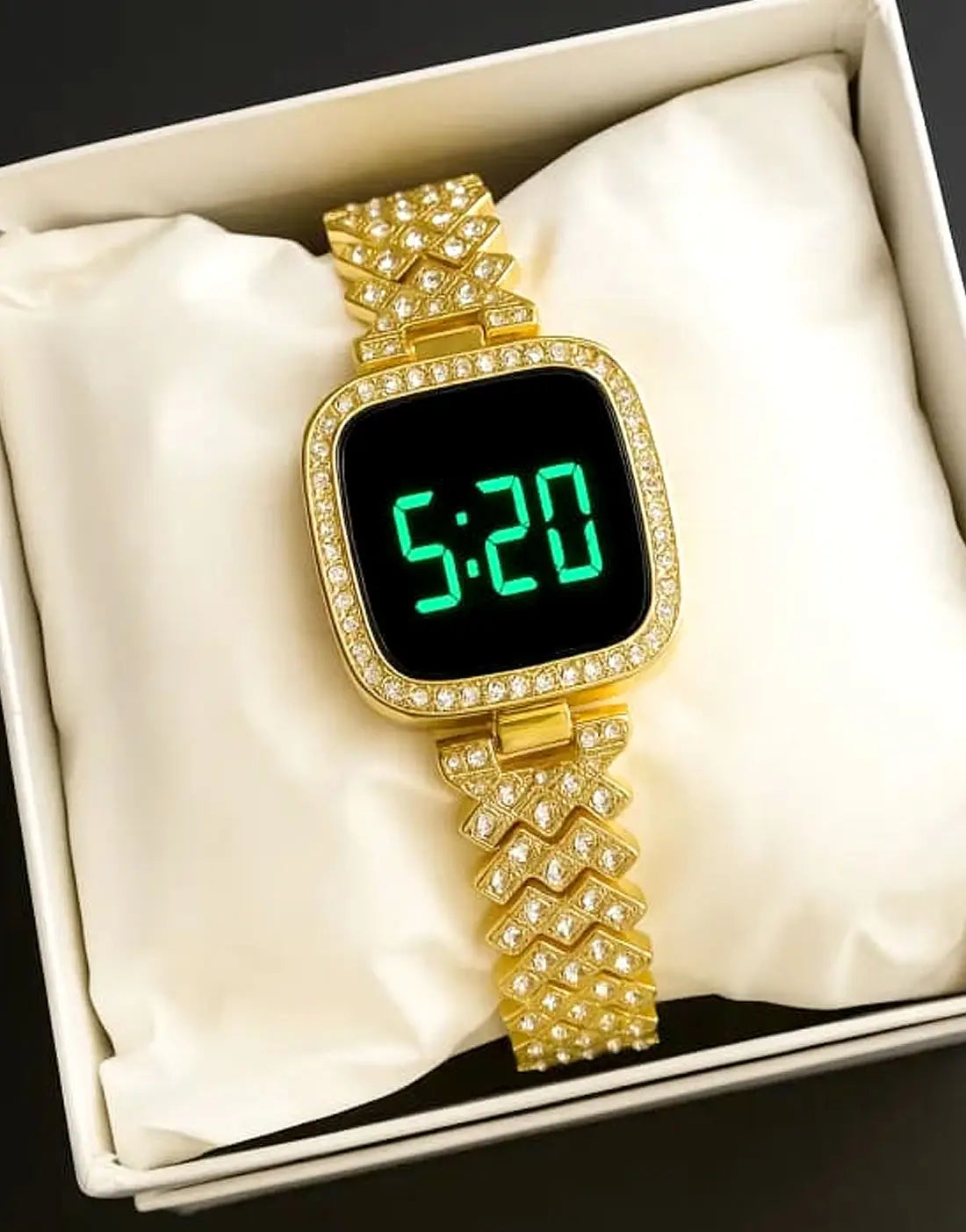 Digital LED Touch Screen Bracelet Watch for Girls