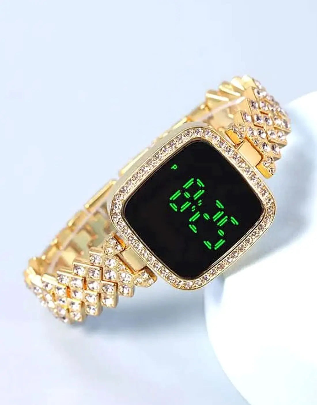 Digital LED Touch Screen Bracelet Watch for Girls