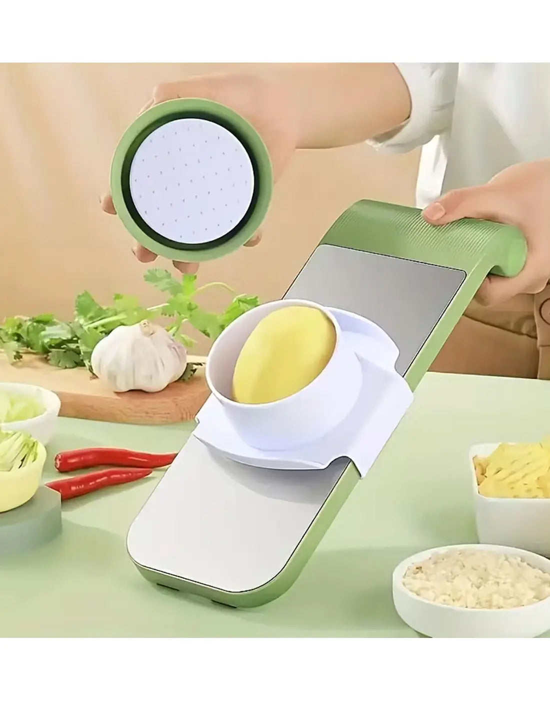 5 in 1 Multifunctional Vegetable Cutter & Slicer