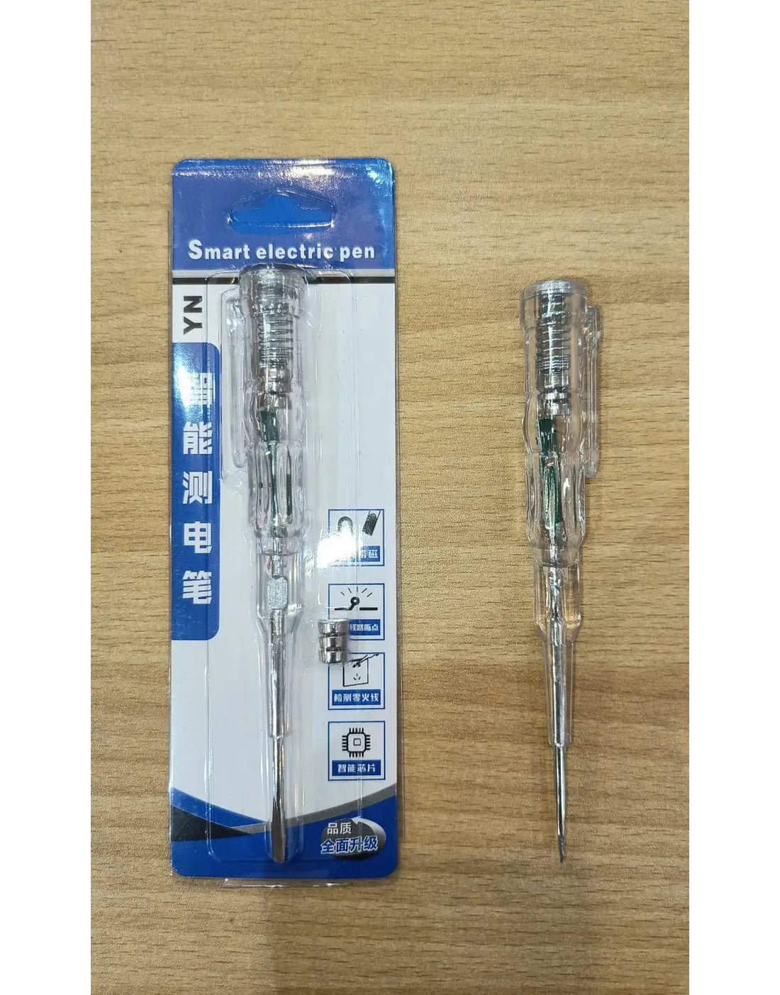 Intelligent LED Indicator Voltage Tester AC/DC 24-250V | Smart Electric Voltage Detector Pen